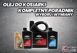 Olej do kosiarki – kompletny poradnik wyboru i wymiany