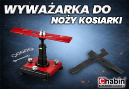 Wyważarka do noży kosiarki – precyzyjne wyważenie noży tnących kosiarki
