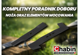 Nóż kosiarki – jak dobrać odpowiedni nóż tnący i elementy mocowania