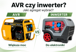 AVR czy inwerter – jaki agregat prądotwórczy wybrać?