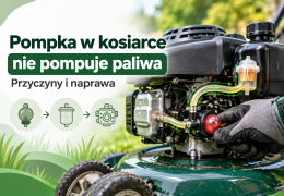 Pompka w kosiarce nie pompuje paliwa – przyczyny, diagnostyka i naprawa