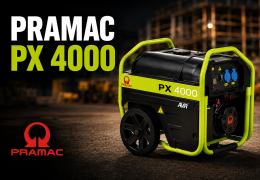PRAMAC PX4000 – agregat prądotwórczy z AVR do domu i warsztatu