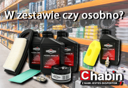 Zestaw obsługowy vs. części osobno - analiza opłacalności