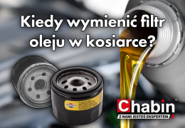 Kiedy wymienić filtr oleju w kosiarce? Kiedy wymienić filtr oleju w kosiarce?