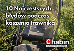 10 Najczęściej popełnianych błędów podczas koszenia trawnika